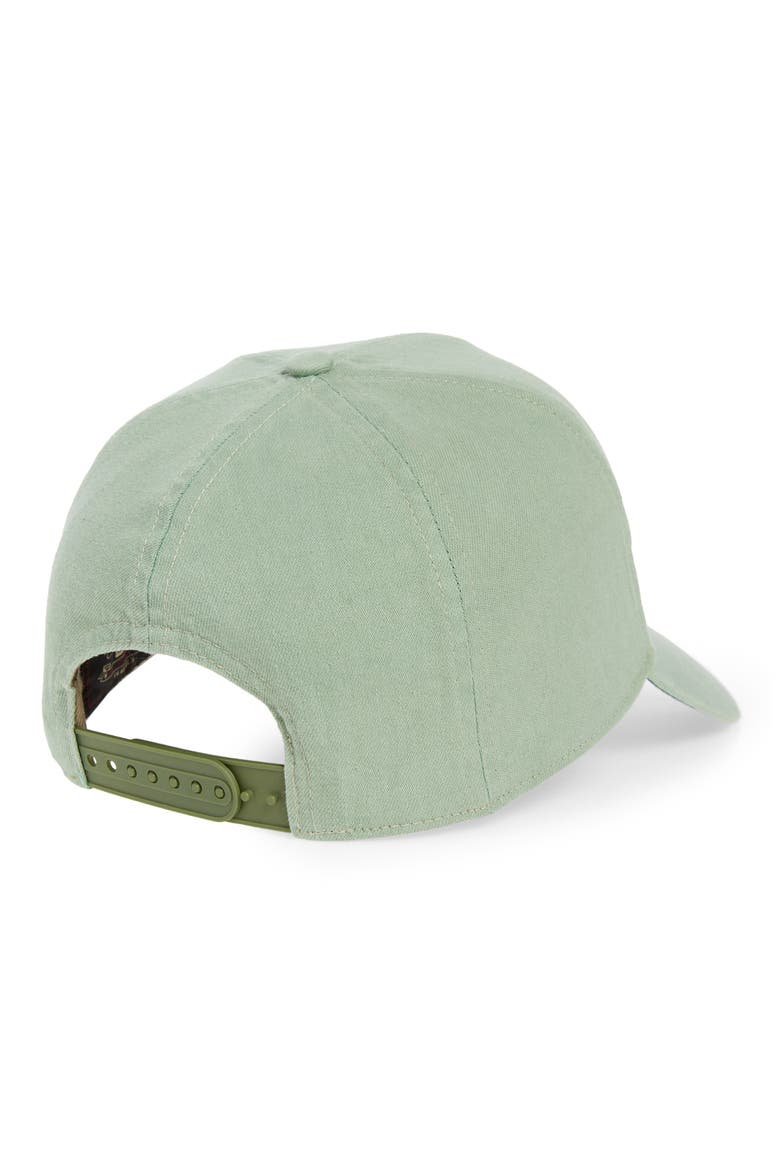 RRL Logo Patch Twill Baseball Cap, Alternate, color, FADED TEAL