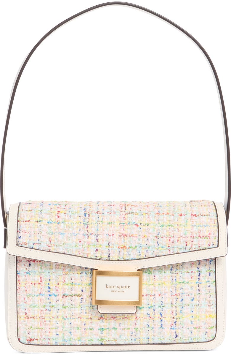 Kate Spade New York katy tweed shoulder bag, Main, color,