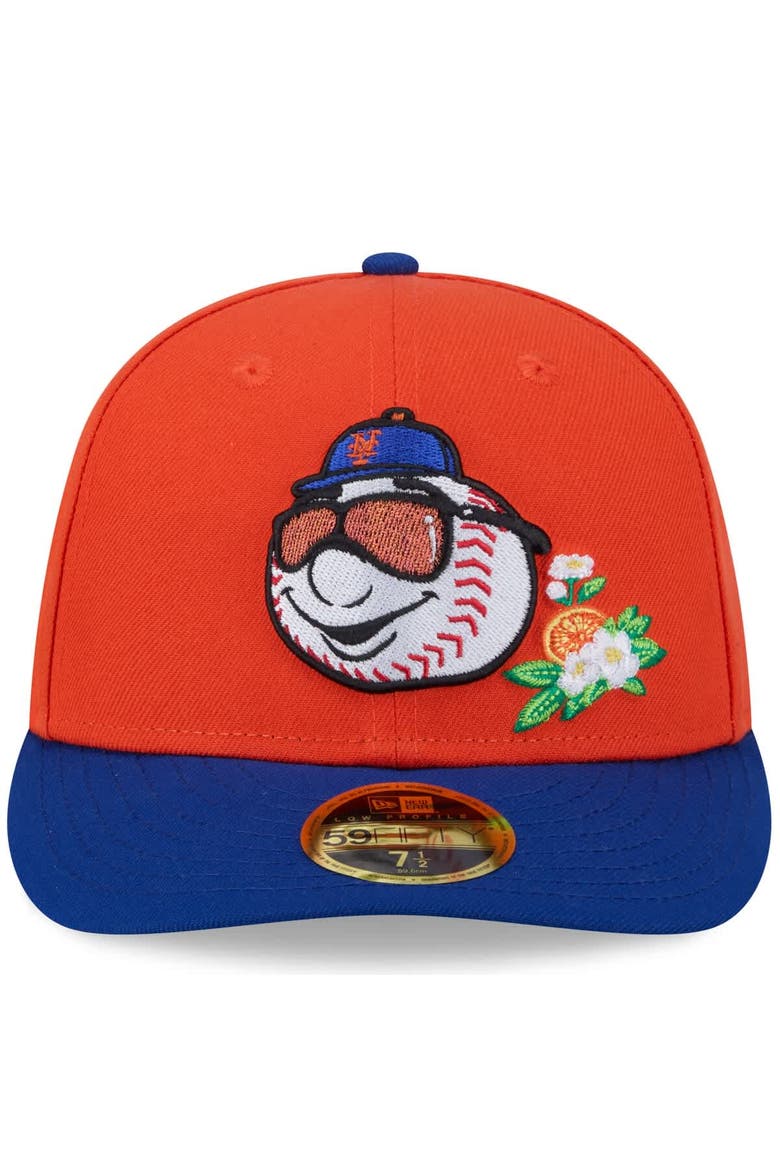 Men's New Era  Orange/Royal New York Mets 2026 Spring Training Low Profile 59FIFTY Fitted Hat, Alternate, color, Orange