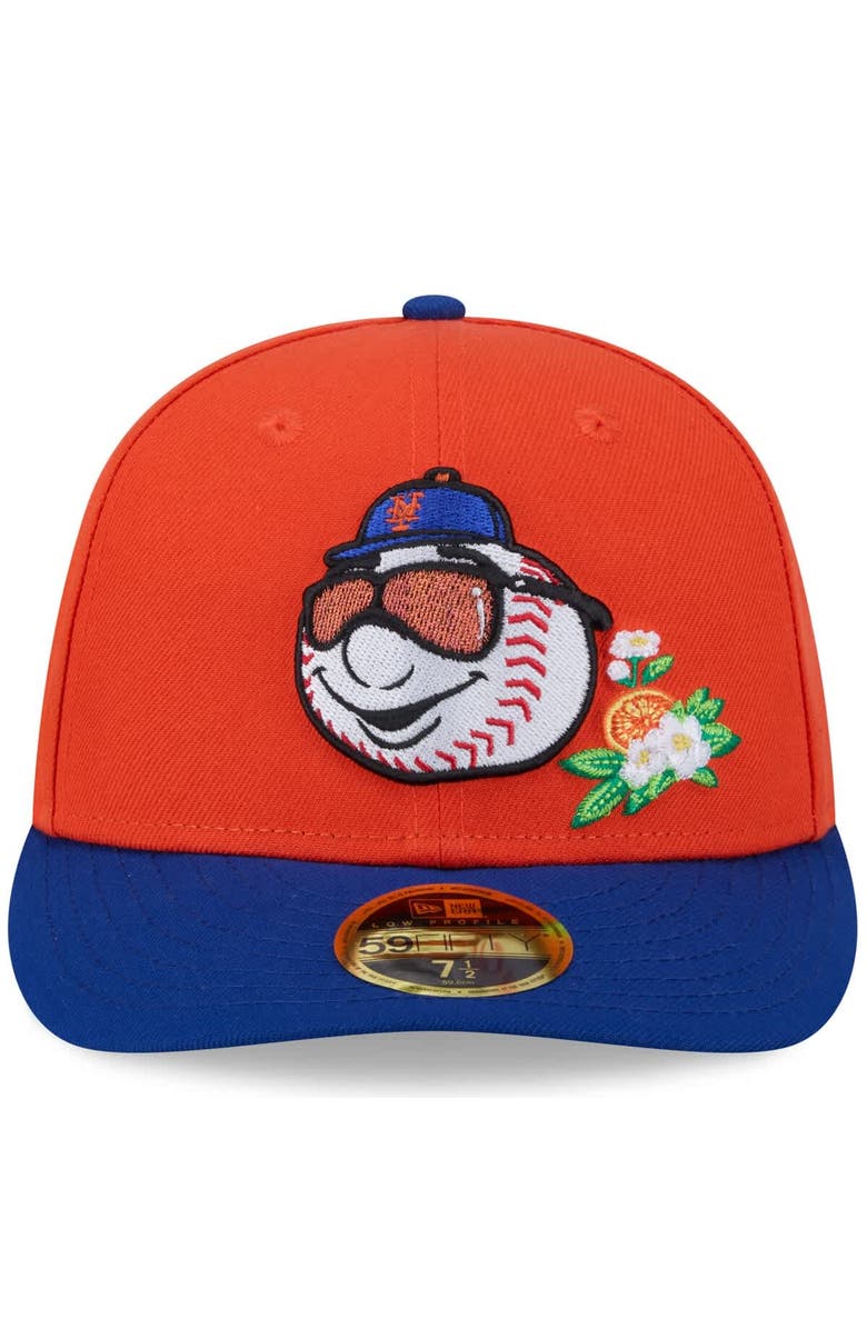 New Era Men's New Era  Orange/Royal New York Mets 2026 Spring Training Low Profile 59FIFTY Fitted Hat, Alternate, color, Orange