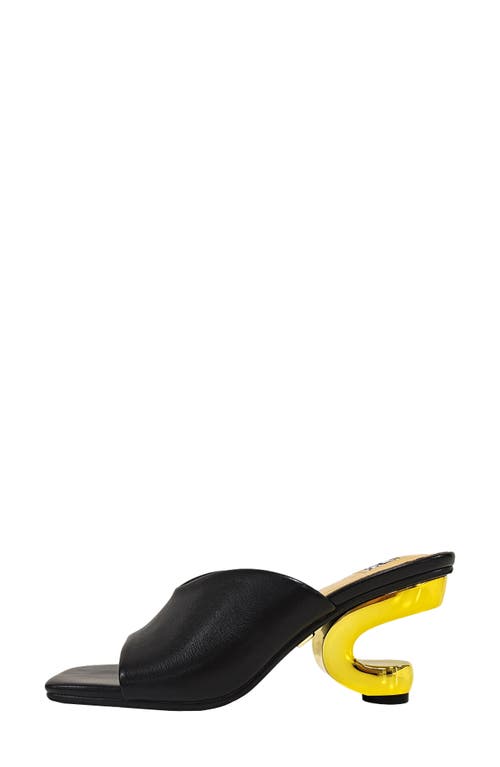 Ninety Union Gypsy Square Toe Mule In Black