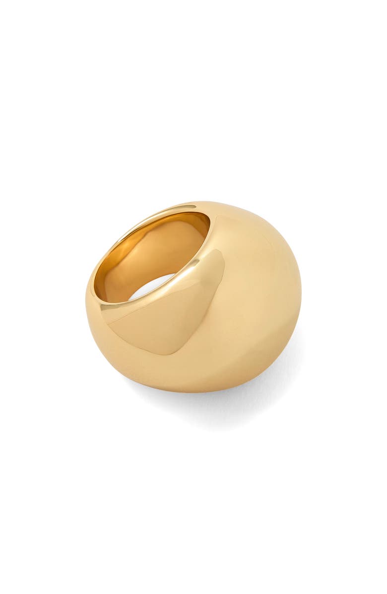Jennifer Fisher Dylan Dome Ring, Main, color, Yellow Gold
