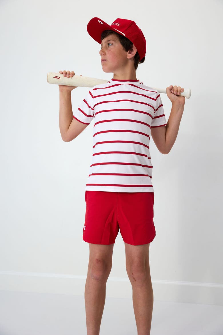 Boys Practice Tee, Alternate, color, Red Stripe