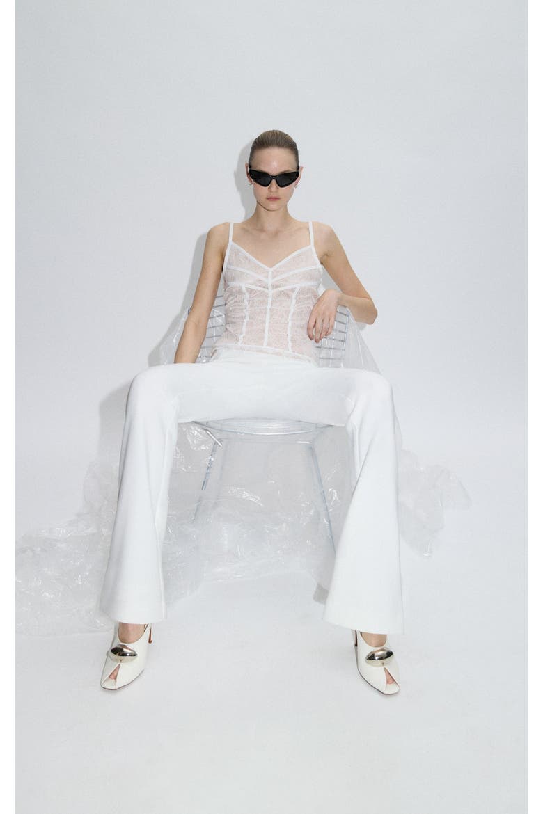 The Sylvie Top, Alternate, color, ALABASTER
