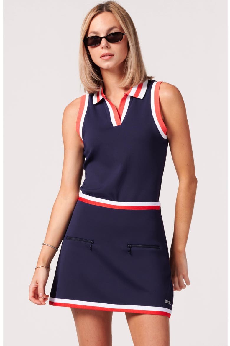 Birdie Top, Alternate, color, Navy