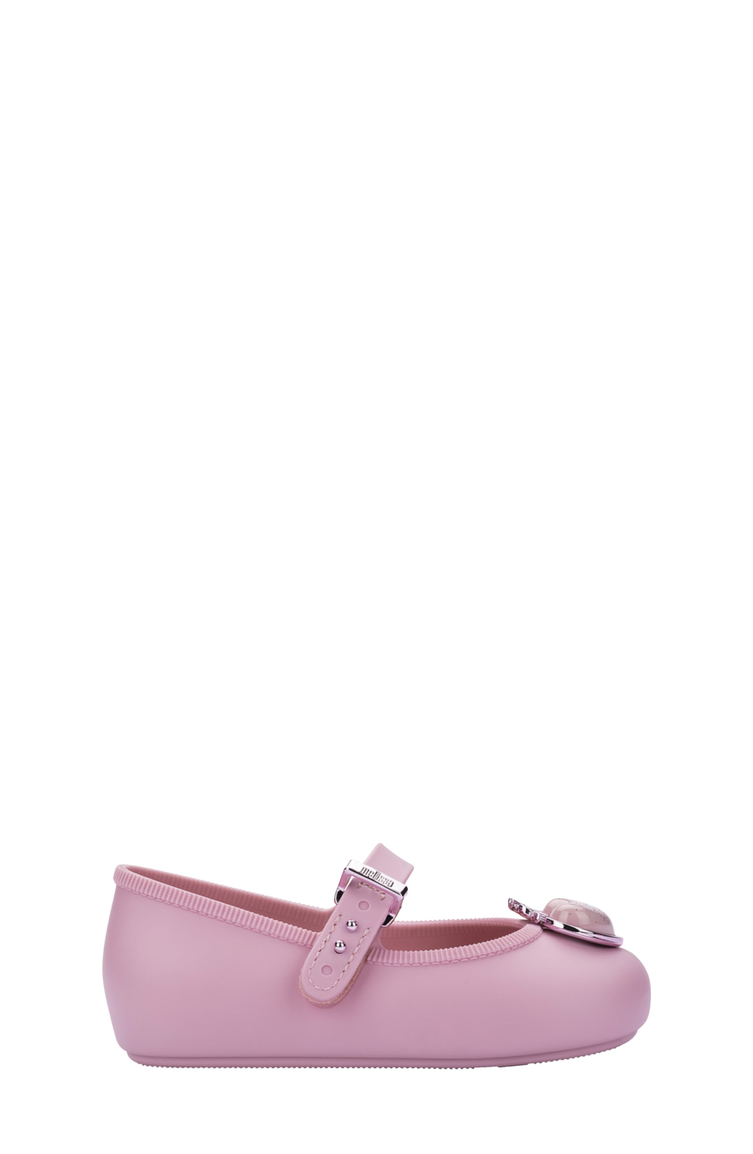 Kids' Mini Melissa Sweet Love Heart Mary Jane, Alternate, color, PINK