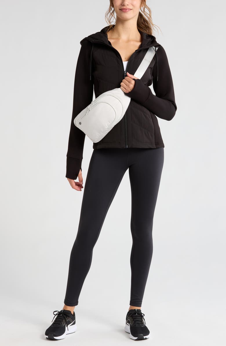 Zella Performance Hybrid Jacket, Alternate, color,