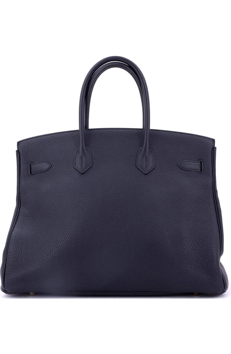 Pre-Owned Hermes Birkin Handbag Blue Togo with Gold Hardware 35, Alternate, color, Bleu Indigo