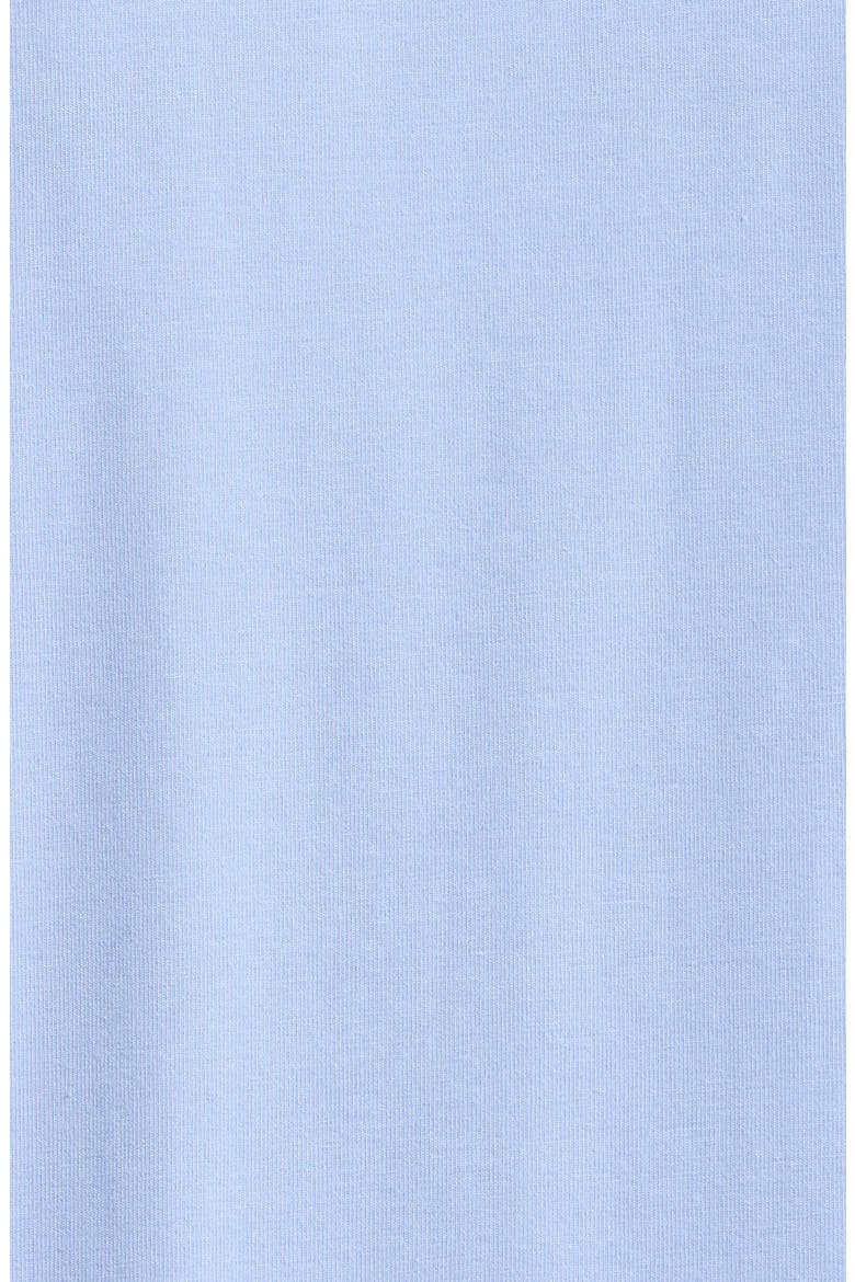 Slumberknit™ Shawl Collar Short Pajamas, Alternate, color, BLUEBELL BLOOM/ SPRING CLOVER