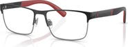 Polo Ralph Lauren 56mm Rectangle optical glasses