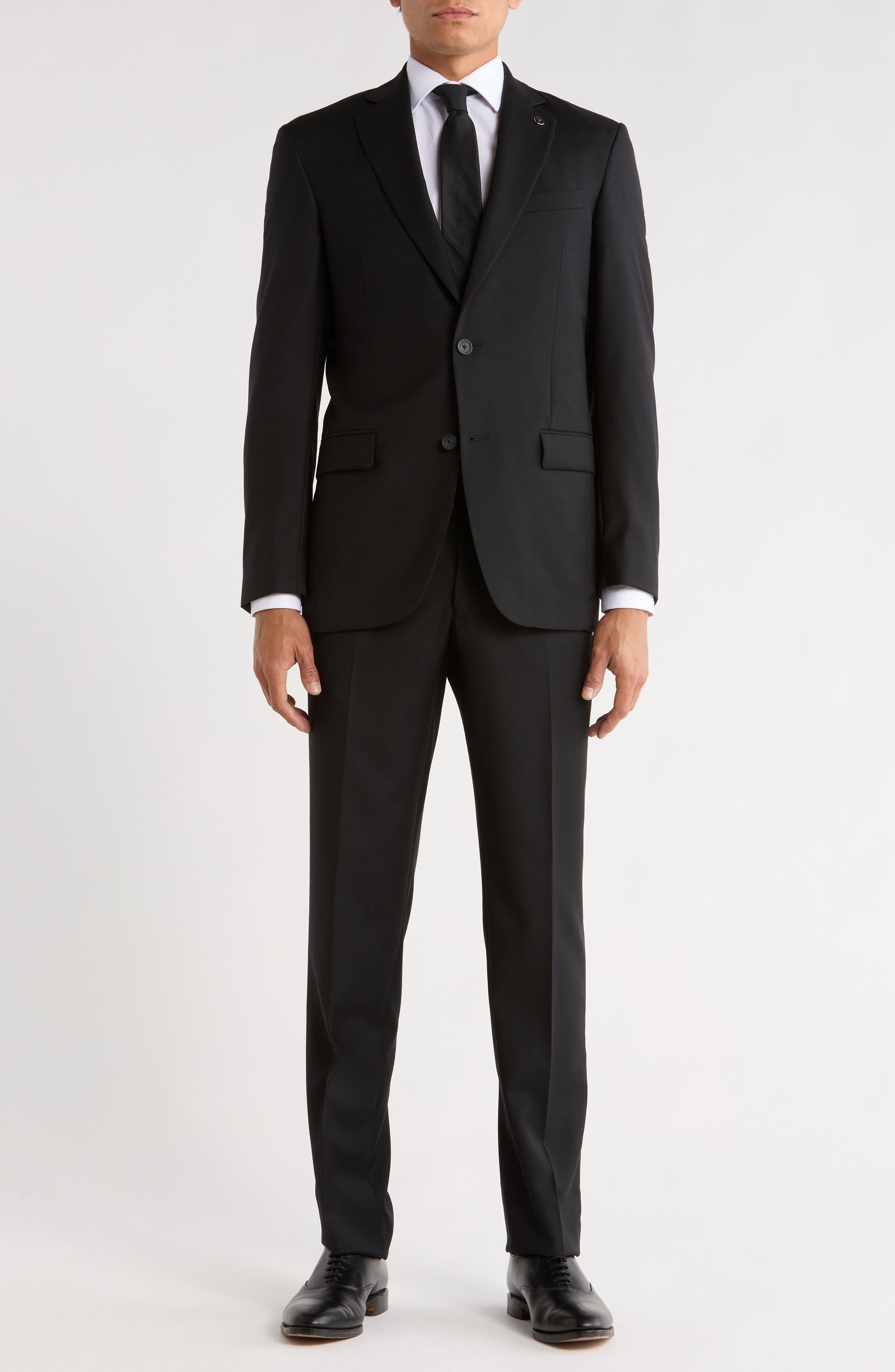 No Ordinary Joe by Ted Baker Jake Solid Wool Suit
