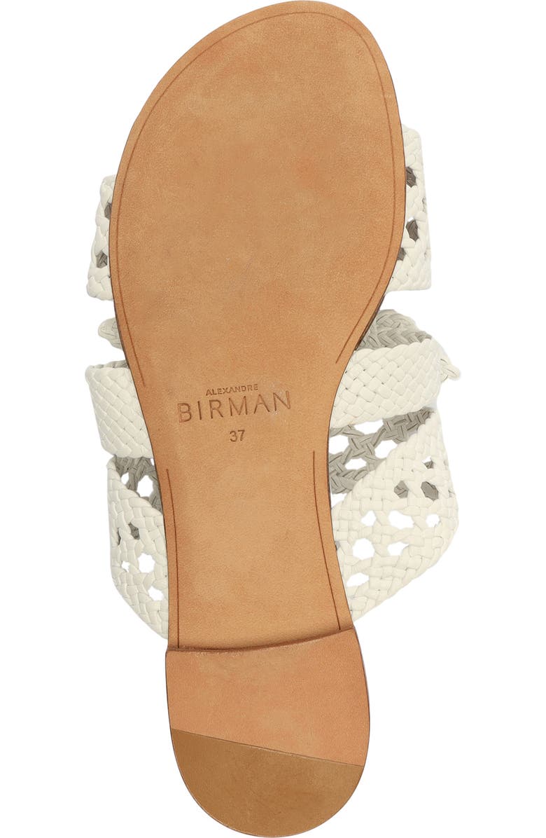 Alexandre Birman Clarita Woven Slide Sandal, Alternate, color,