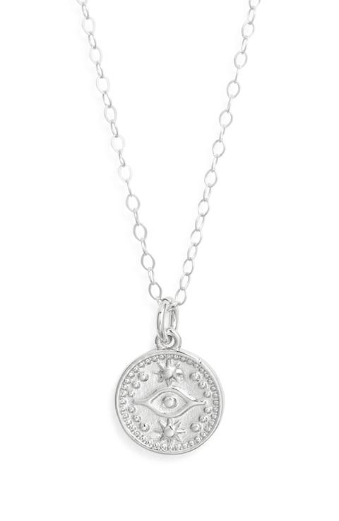 Delicate Protection Pendant Necklace