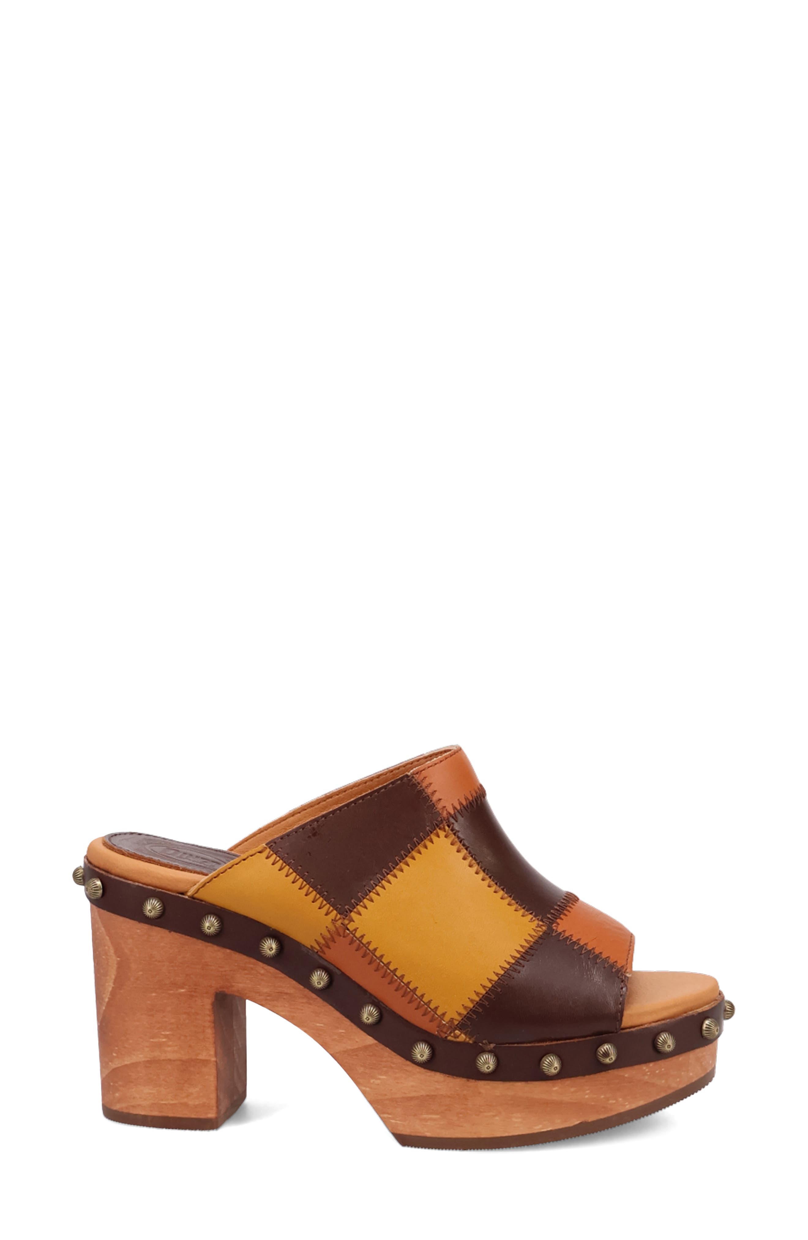 Dingo Mosaic Platform Slide Sandal, Alternate, color, 