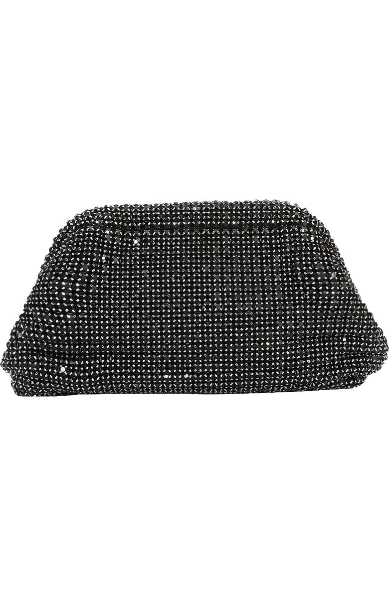 BERNESS Crystal Clutch, Alternate, color, Black