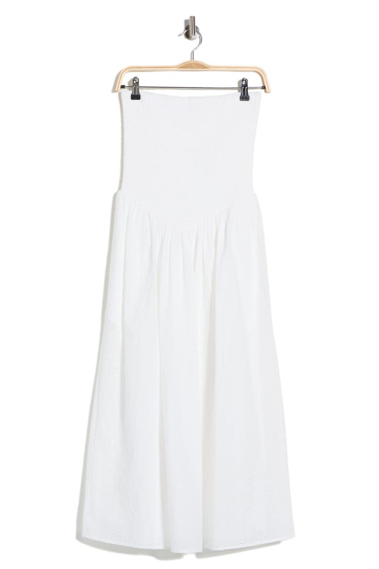 Smocked Convertible Dress, Alternate, color, IVORY