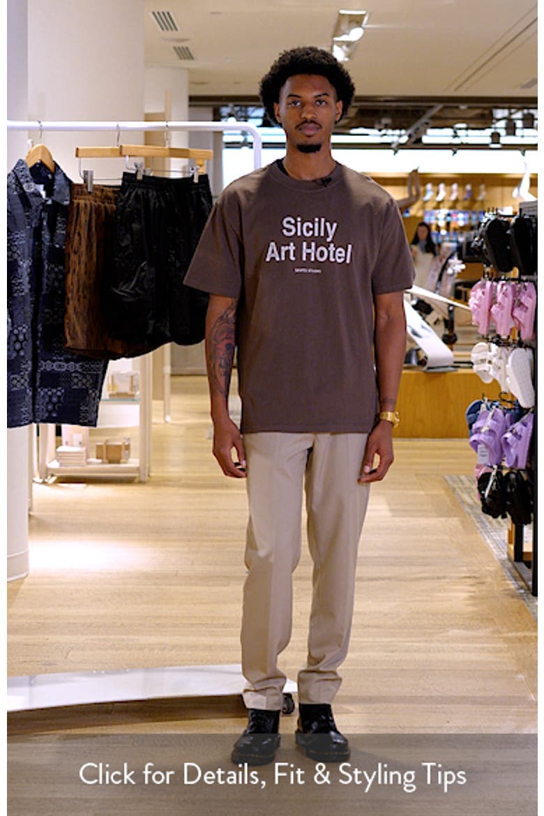 Sicily Art Hotel Graphic T-Shirt (Men) | Nordstromrack