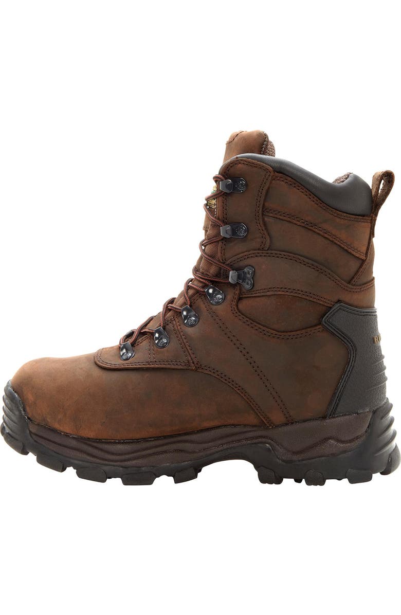 Rocky Sport Utility 600G Insulated Waterproof Boot, Alternate, color, Brown