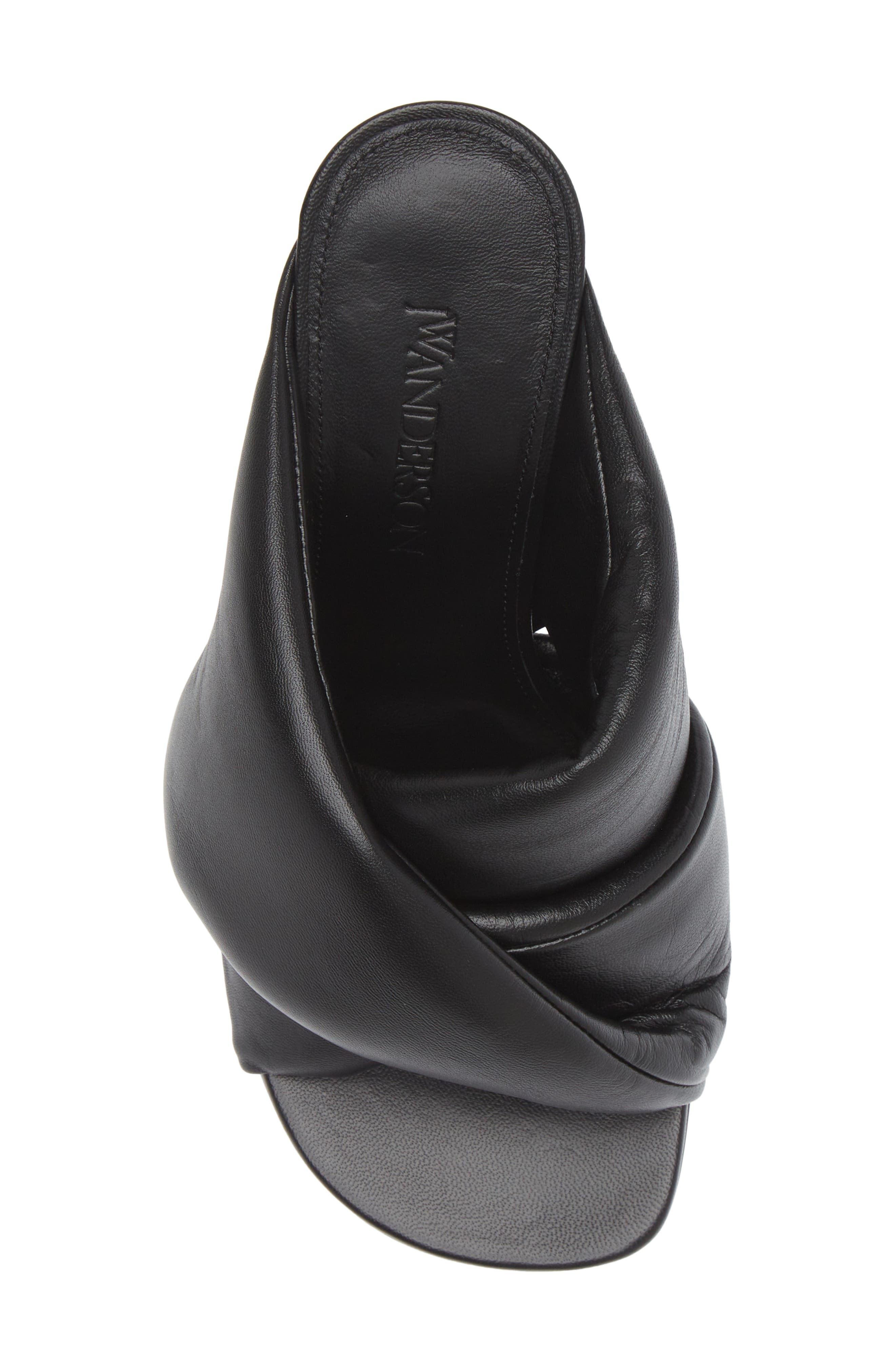 JW Anderson Chain Heel Open Toe Mule, Alternate, color, 