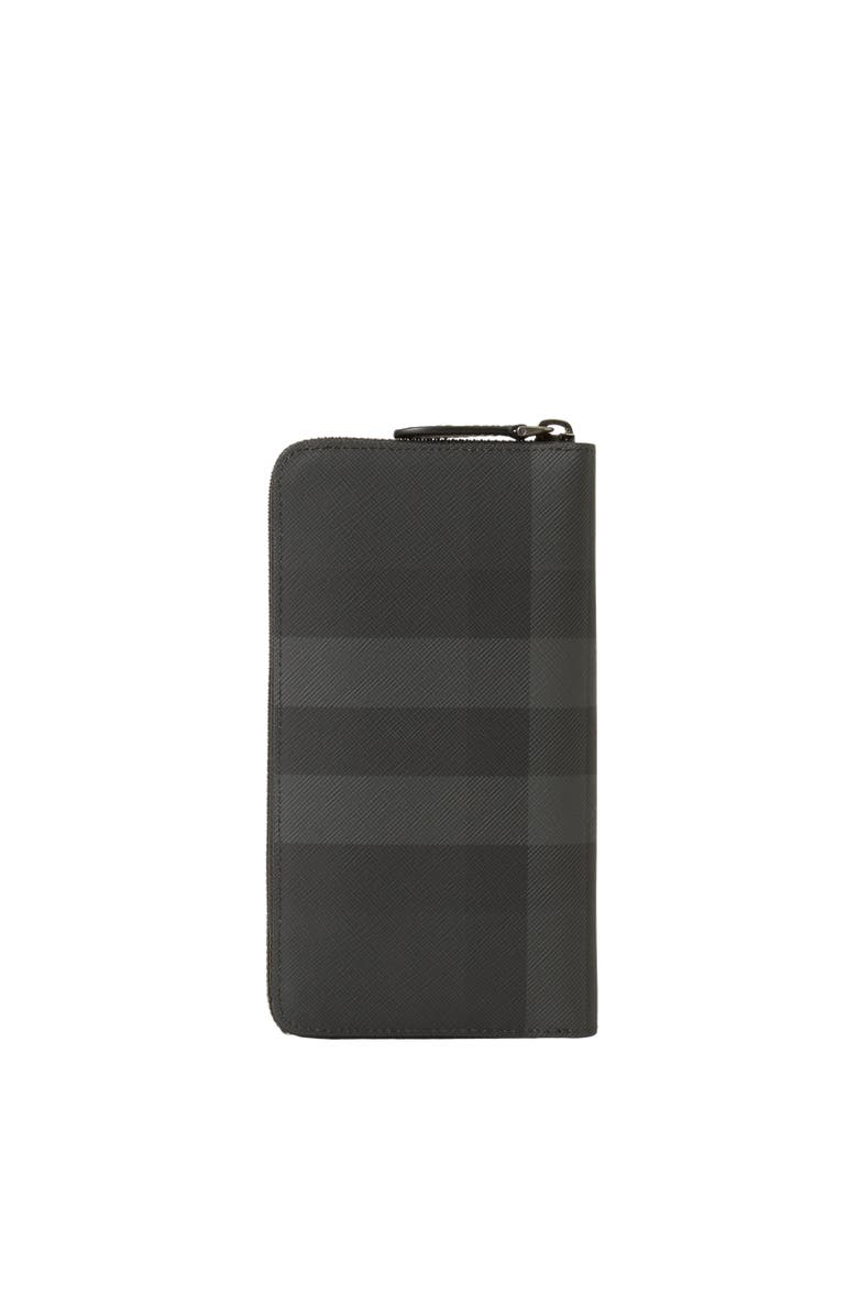 Burberry Check Zip Wallet, Alternate, color,