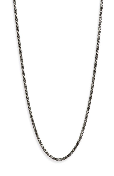 Box Chain Necklace, 1.6mm