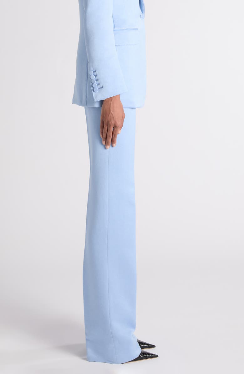 TOM FORD Washed Duchesse Satin Trousers, Alternate, color, Mineral Blue