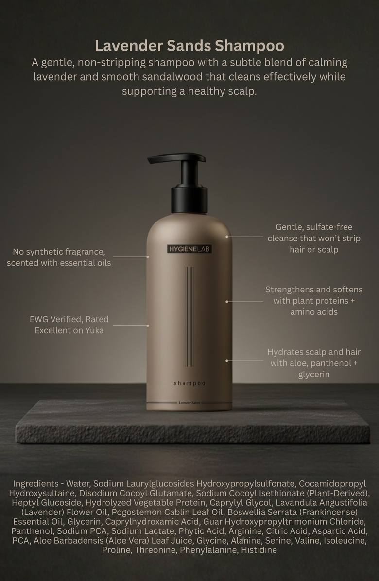 HygieneLab Lavender Sands Shampoo, Alternate, color, Neutral