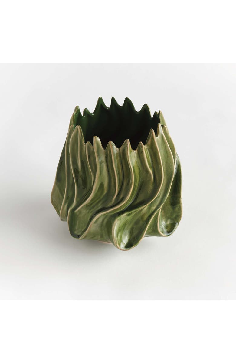 Napa Home & Garden Callista Vase, Alternate, color, Green