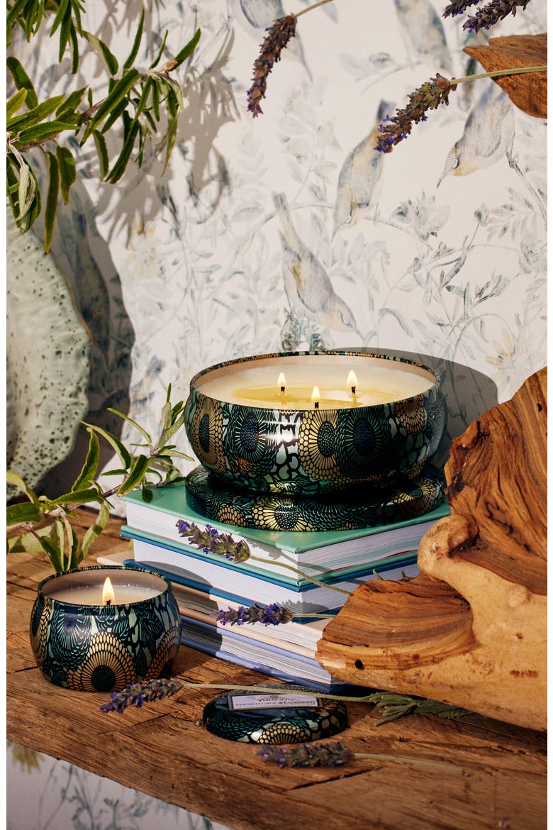 French Cade Lavender 3-Wick Tin Candle, Alternate, color, FRENCH CADE LAVENDER