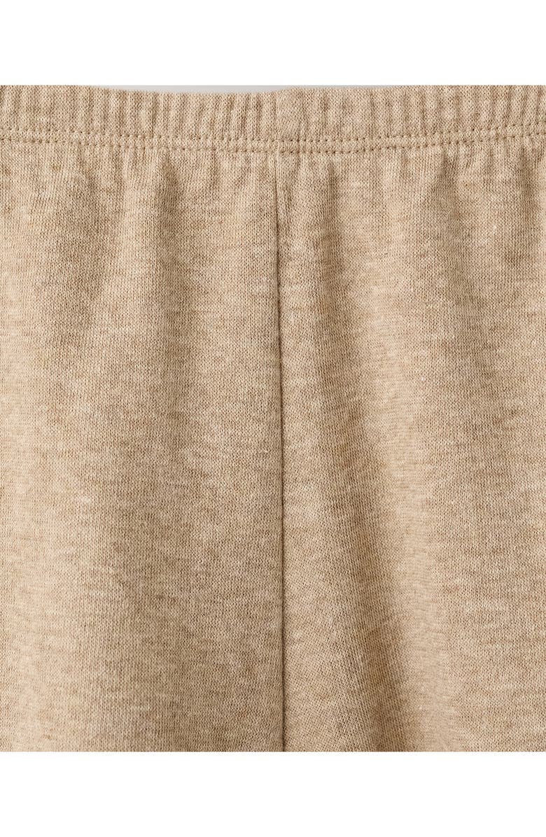 MANGO Cotton Blend Pajama Shorts, Alternate, color, Medium Brown