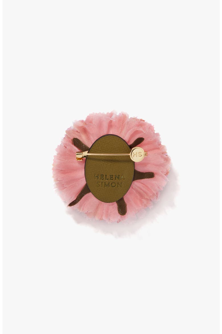 The Light Pink Carnation Floral Brooch, Alternate, color, Light Pink