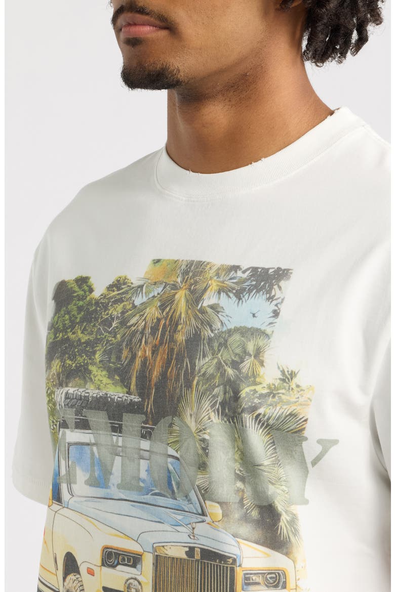 Explorer Oversize Cotton Graphic T-Shirt, Alternate, color, ANTIQUE WHITE