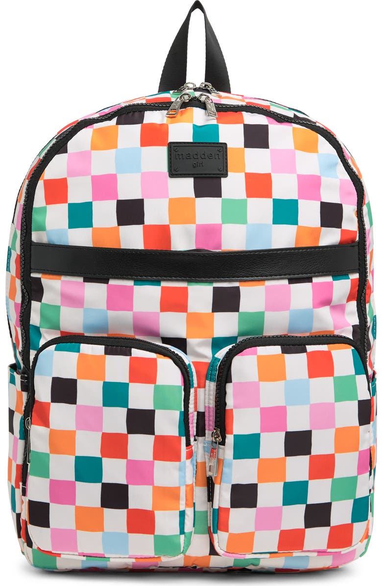 Madden Girl Recycled Nylon Backpack, Main, color,