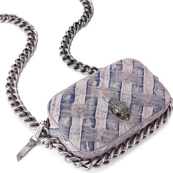 Small Kensington Denim Camera Crossbody Bag