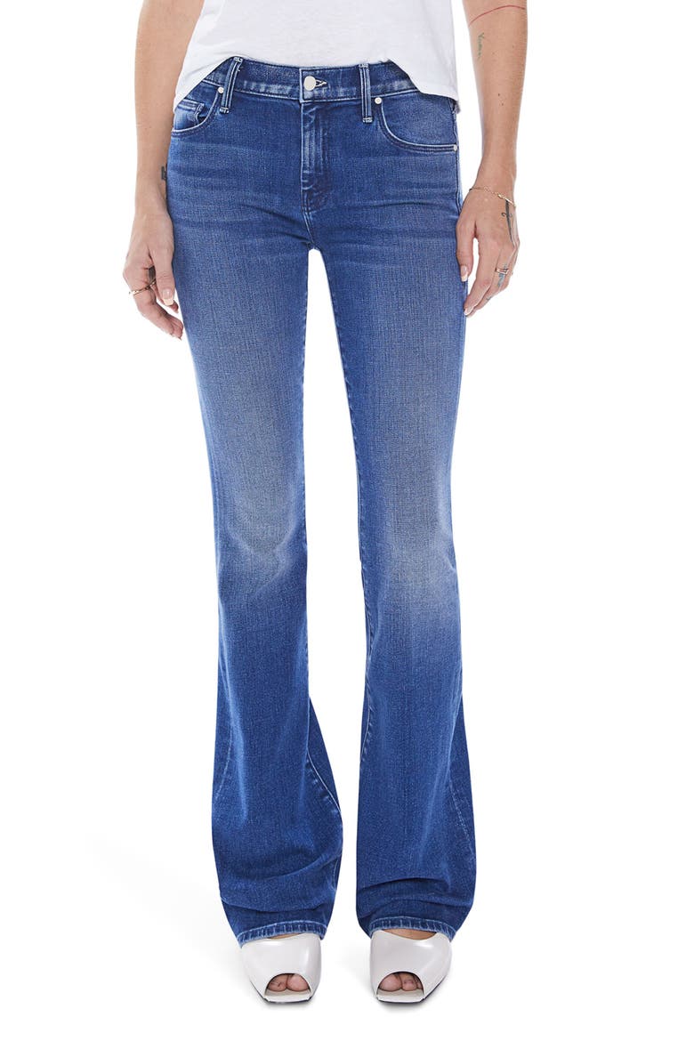 The Down Low Flare Jeans, Main, color, HIGH TIDE