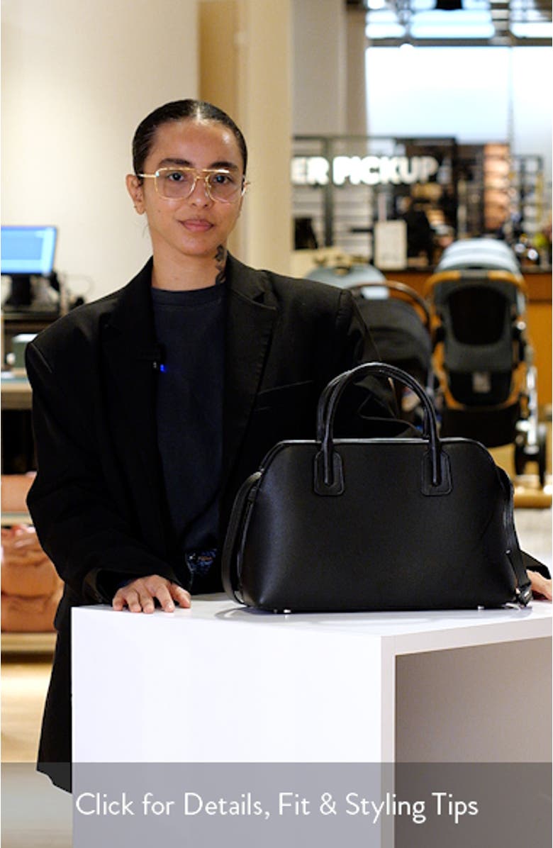 Faux Leather Bowling Bag, sales video thumbnail