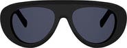 CELINE Triomphe Stamp 57mm Pilot Sunglasses