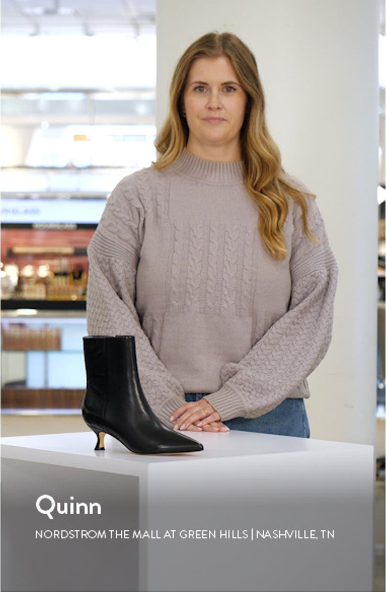 Iggy Kitten Heel Bootie, sales video thumbnail