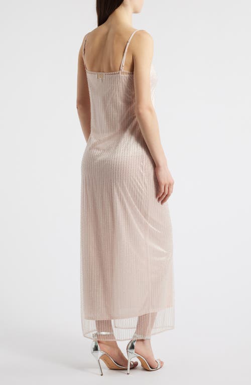 Shop Wayf Helena Beaded Cocktail Dress In Pink