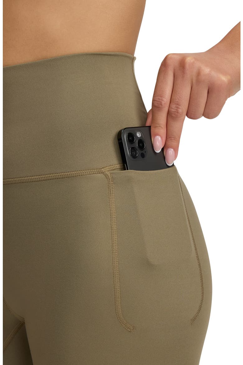 Meridian Ultra Ankle Leggings, Alternate, color, BROWN