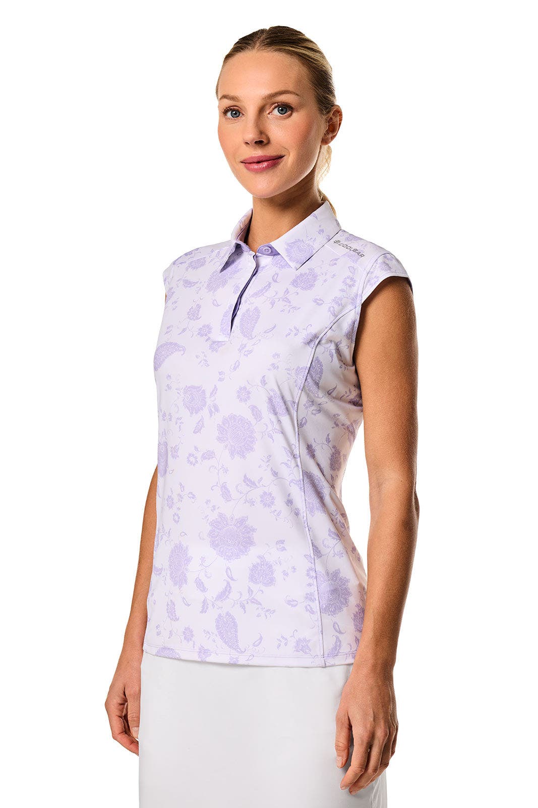 White Floral Paisley