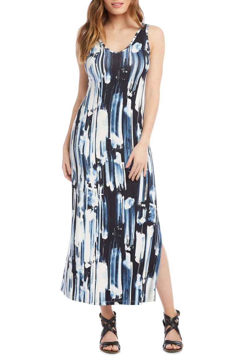 Sleeveless Maxi Dress, Main, color, PRINT