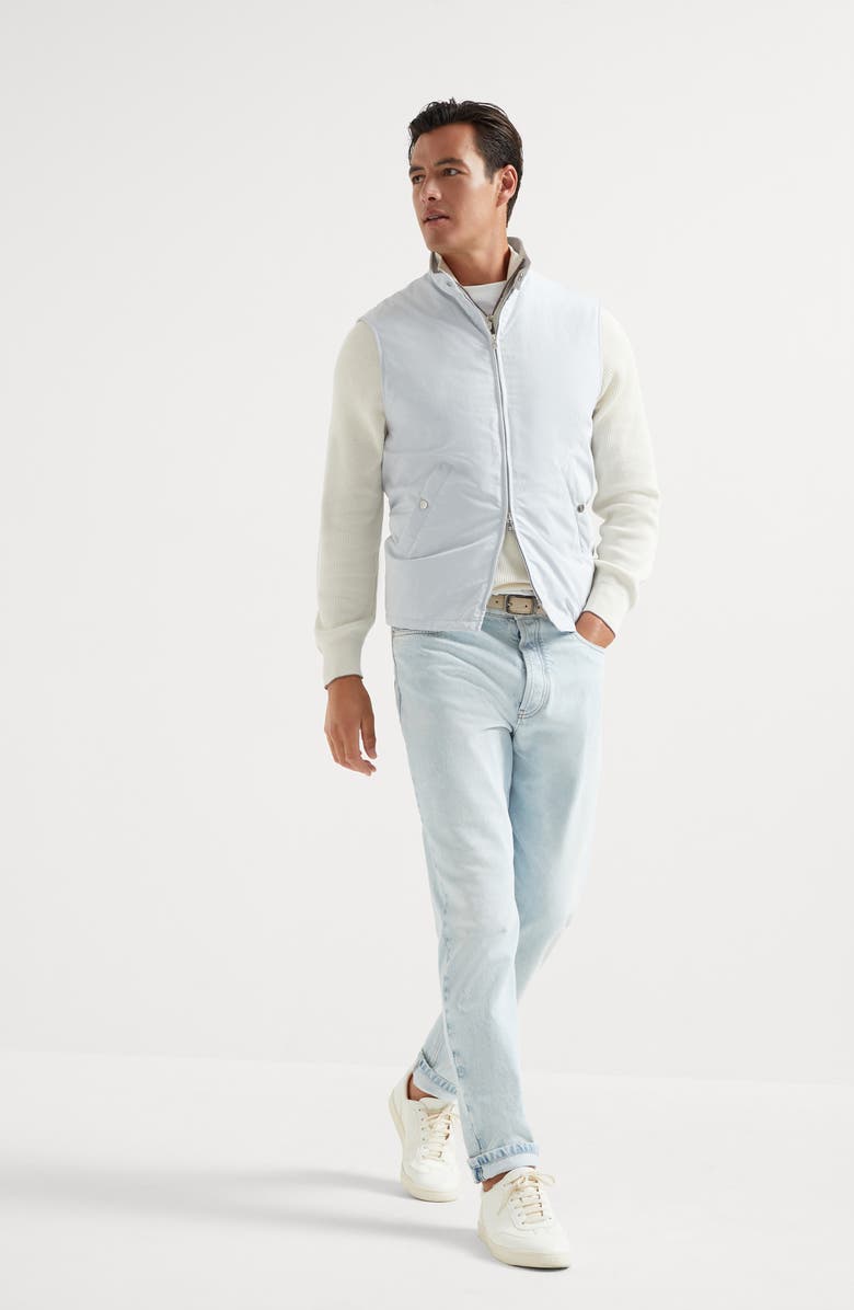 Brunello Cucinelli Iconic fit five-pocket trousers, Alternate, color, 