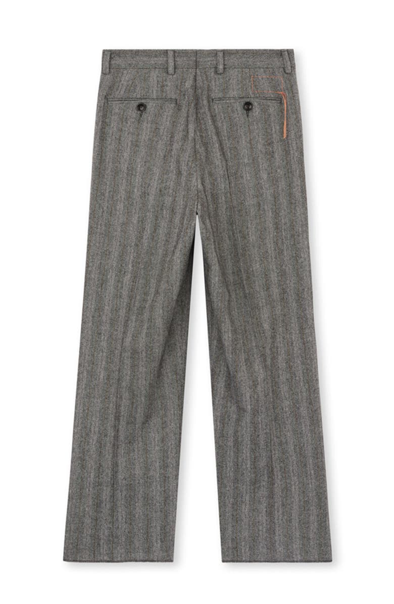 Fortela Jem Pinstripe Virgin Wool Pences Trousers, Alternate, color, Melange