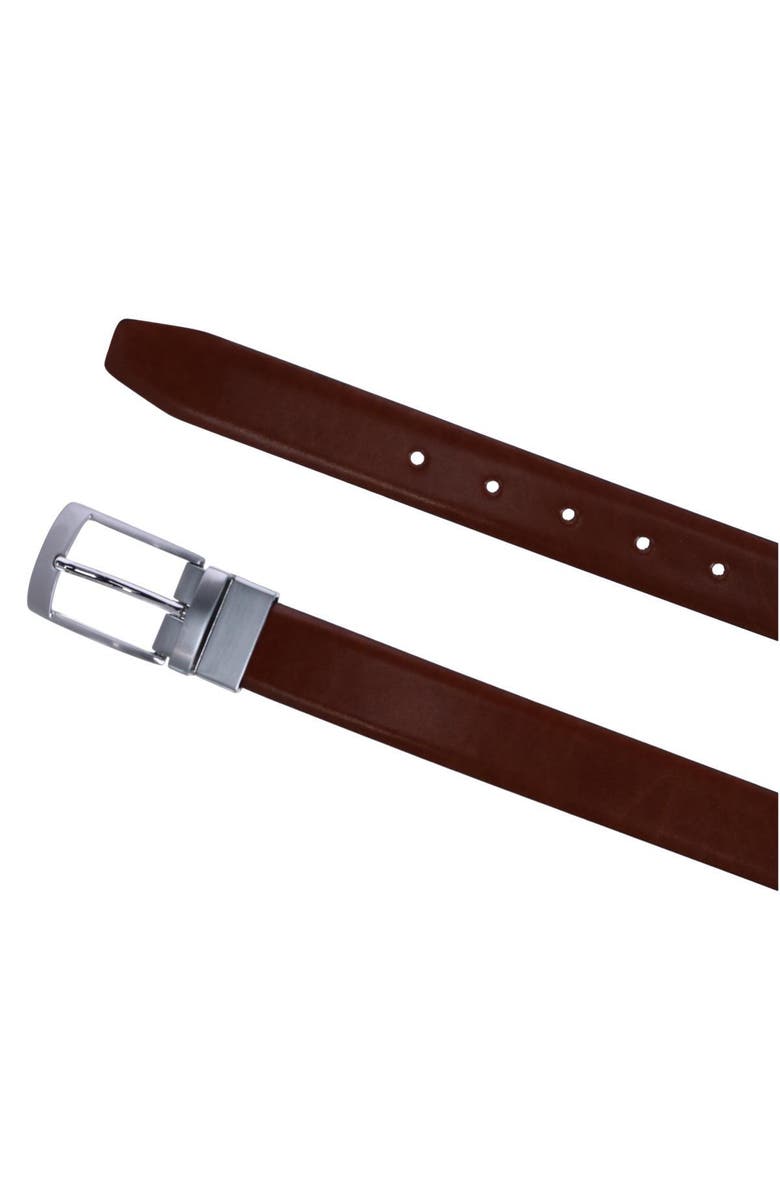 Ibex England Men's Reversible 30mm Dress Belt, Alternate, color, Black/Tan