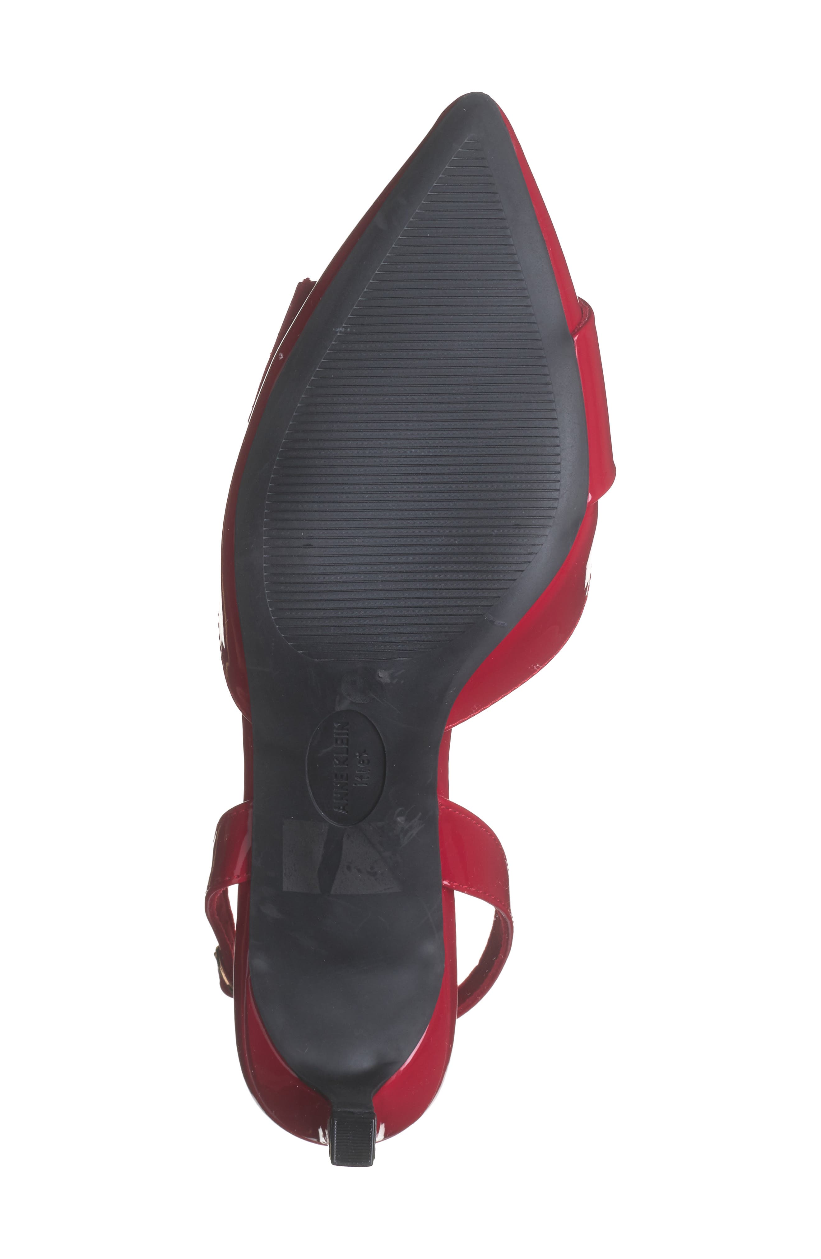 Anne Klein Bernette Bow Pump, Alternate, color, Lipstick Red Patent