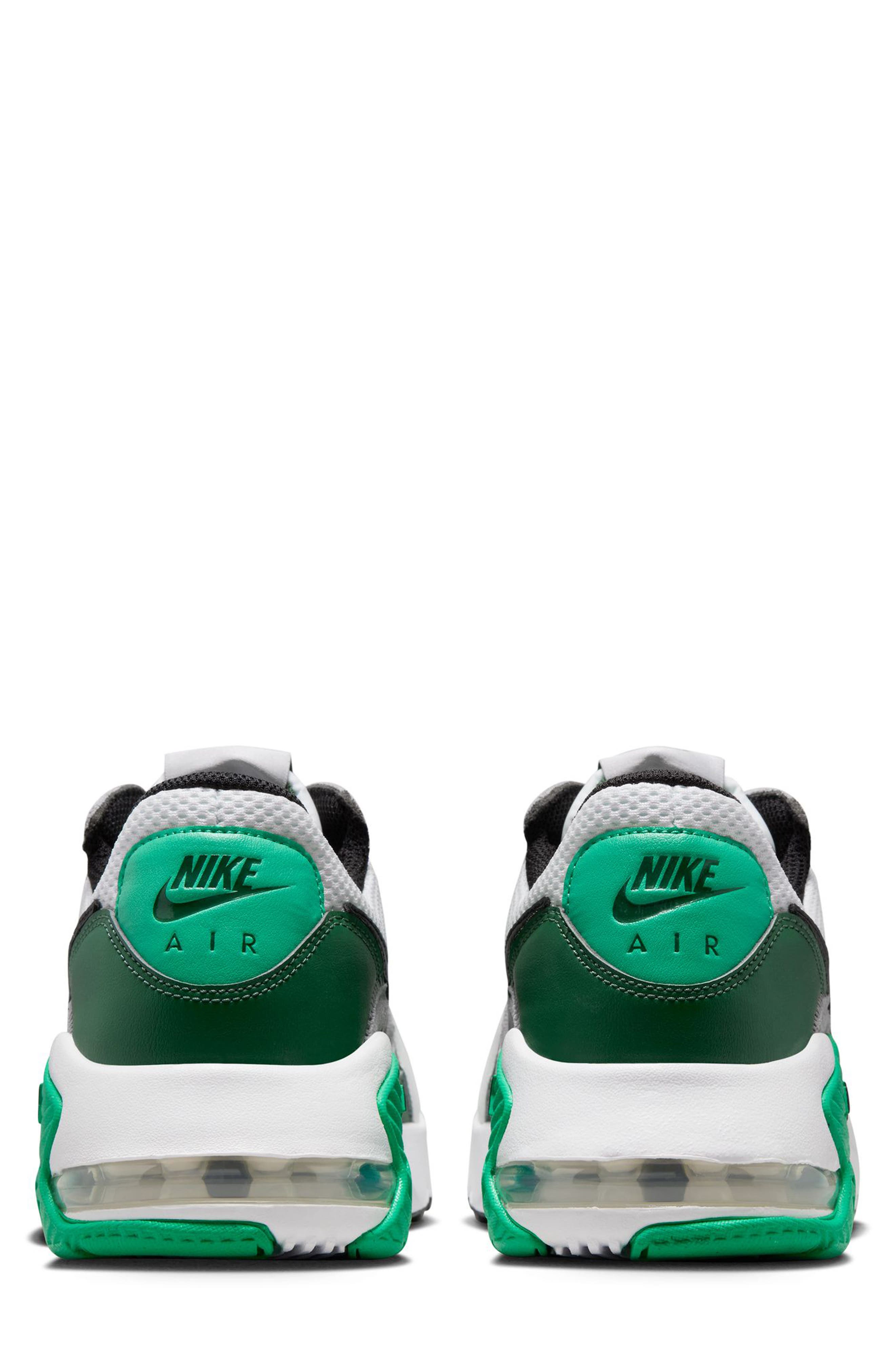 Air Max Excee Sneaker, Alternate, color, SUMMIT WHITE/ STADIUM GREEN
