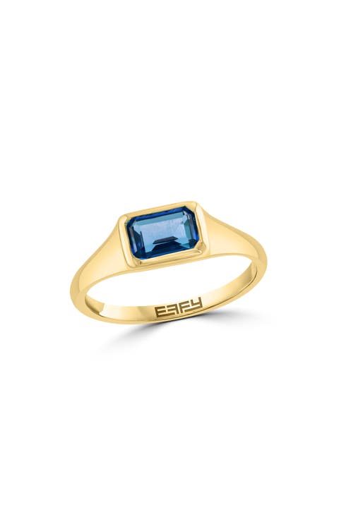 London Blue Topaz Ring