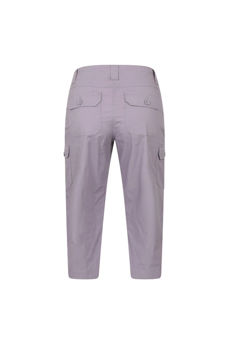 Coastal Stretch Capri Cargo Pants, Alternate, color, Gray