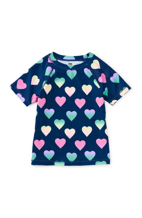Short Sleeve Rash Guard (Toddler, Little Kid, Big Kid)